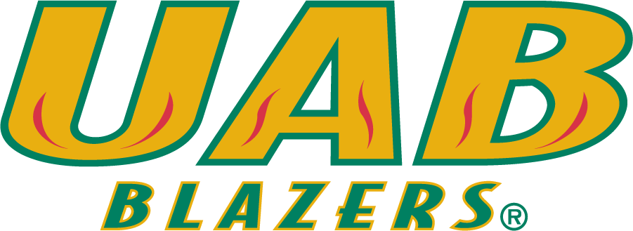 UAB Blazers 1996-2003 Wordmark Logo iron on transfers for T-shirts